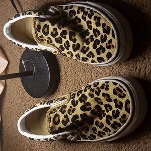 Vans Cheetah print